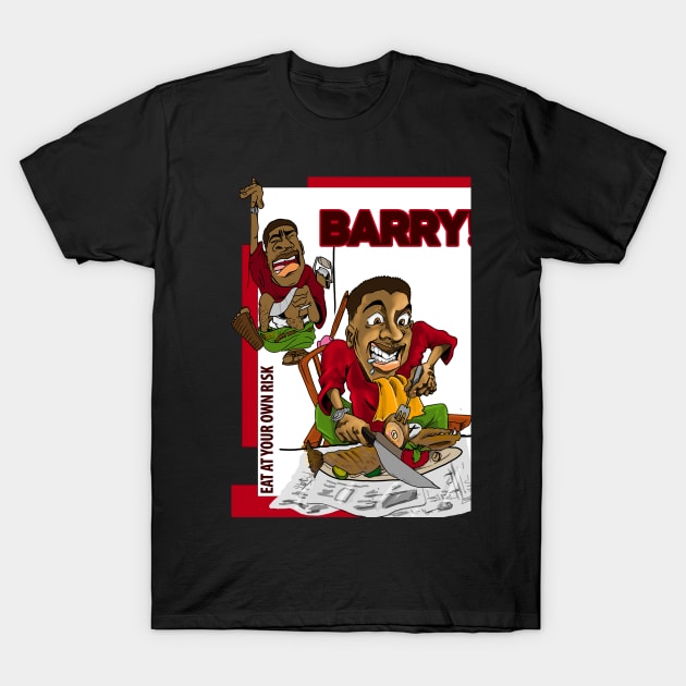 Barry Dangers T-Shirt by JokeyShirts